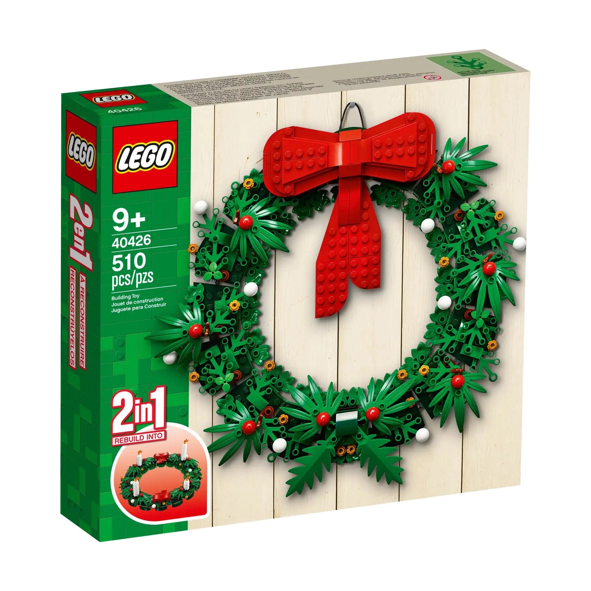LEGO Christmas Wreath 2-in-1 40426