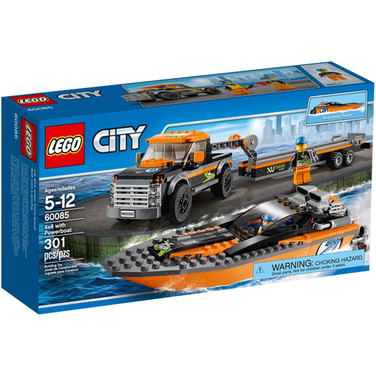 LEGO City 4x4 with Powerboat 60085
