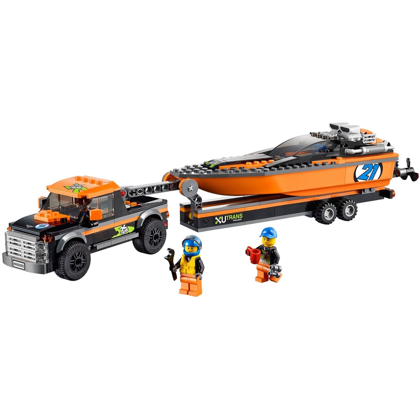 LEGO City 4x4 with Powerboat 60085