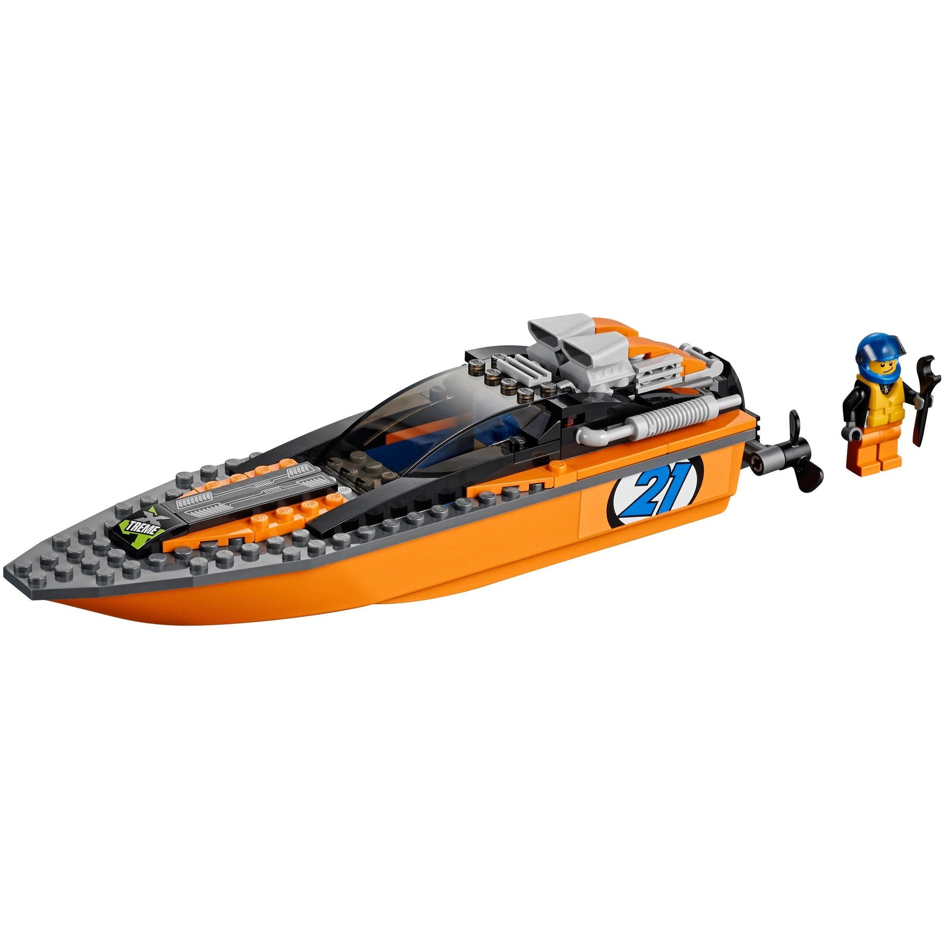LEGO City 4x4 with Powerboat 60085