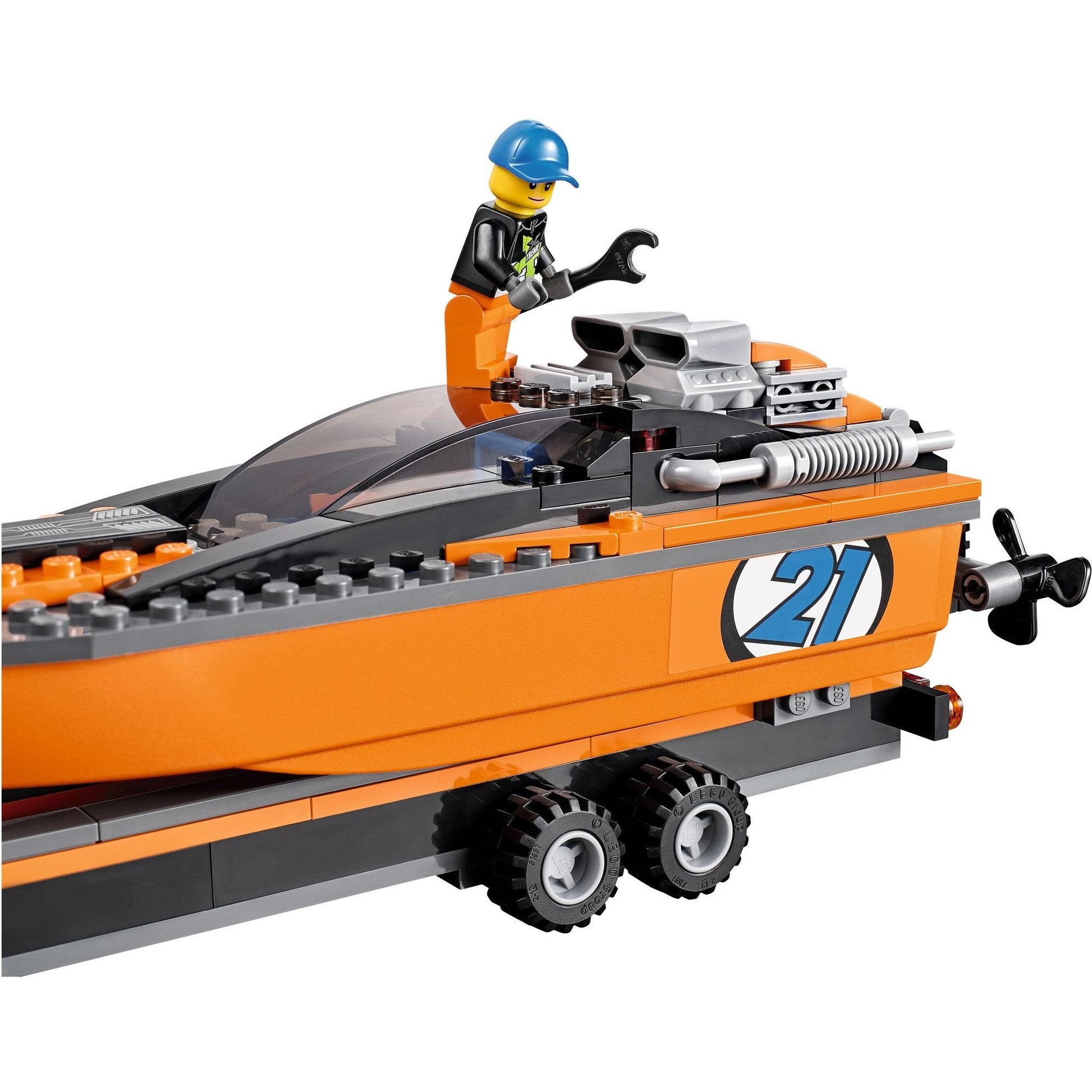 LEGO City 4x4 with Powerboat 60085