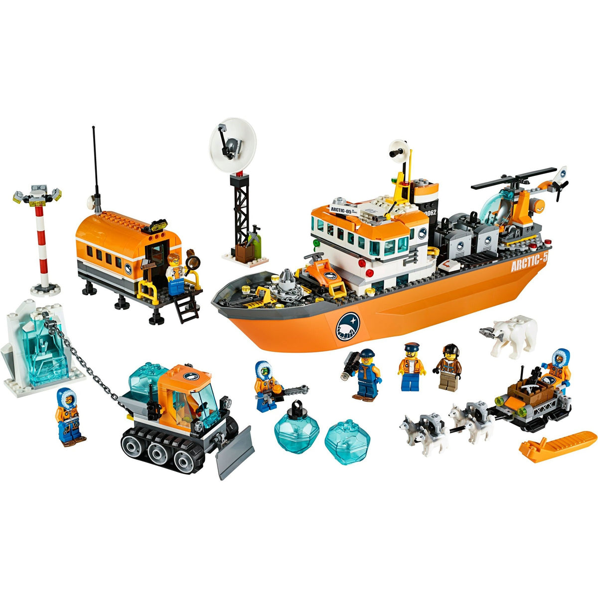 LEGO City Arctic Icebreaker 60062