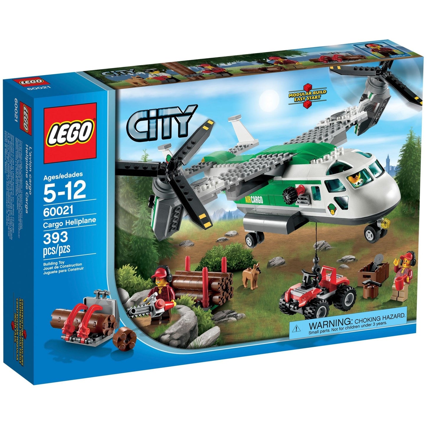 LEGO City Cargo Heliplane 60021