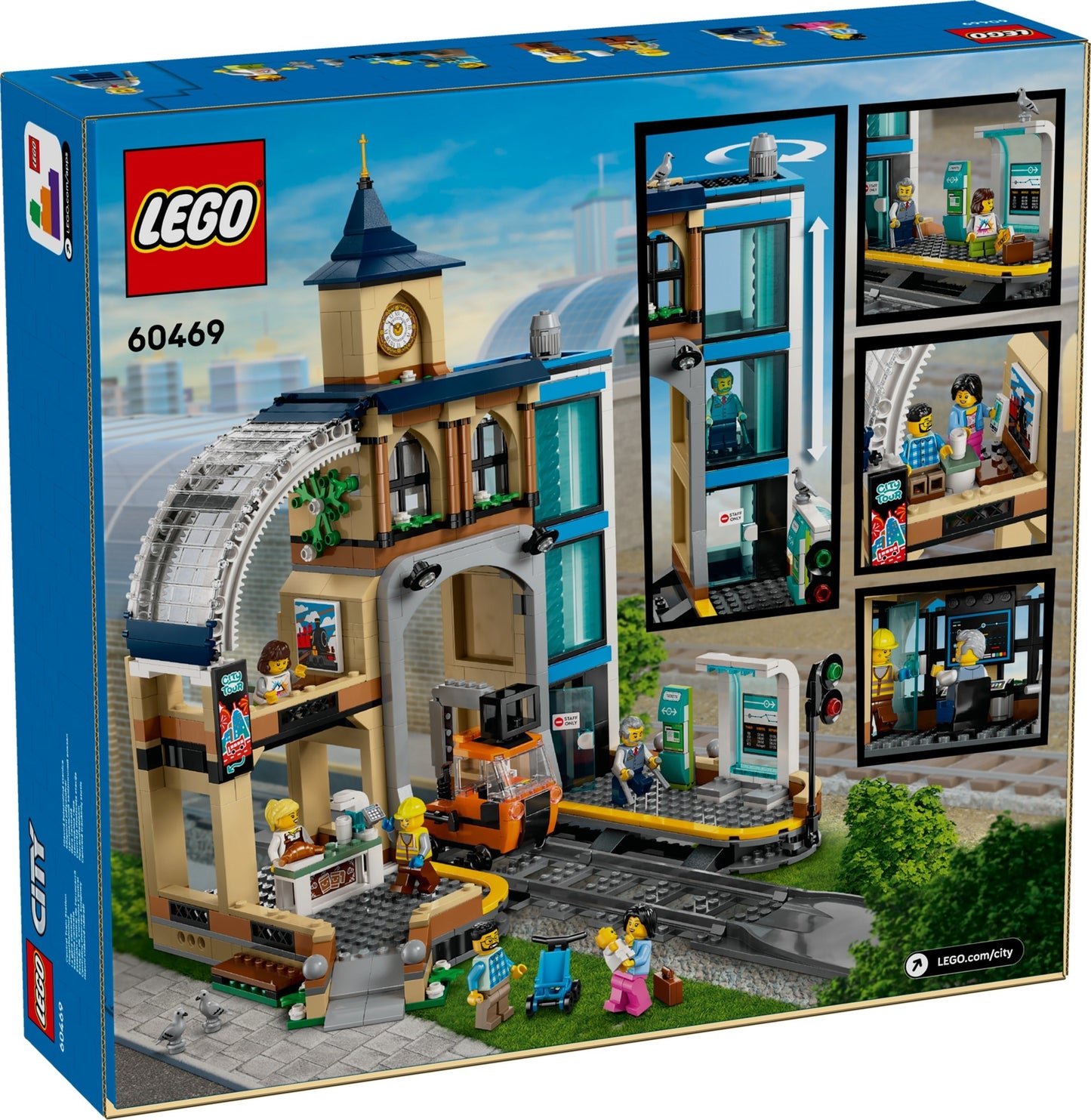 LEGO City Central Train Station 60469