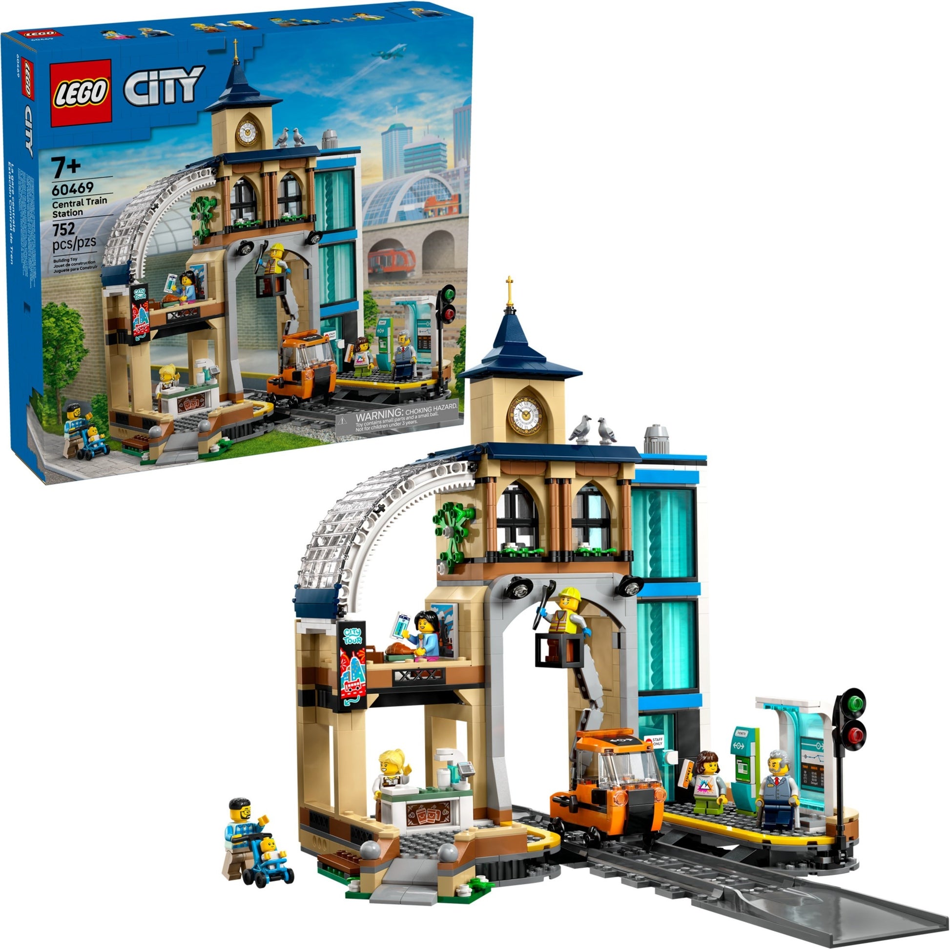 LEGO City Central Train Station 60469
