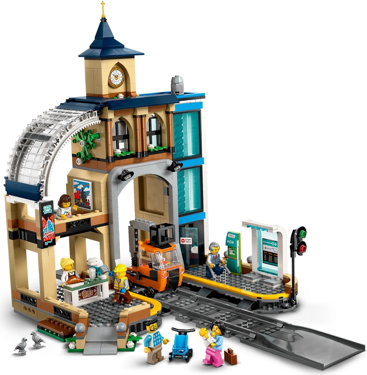 LEGO City Central Train Station 60469