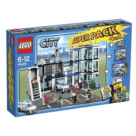 LEGO City City Police Super Pack 4-in-1 66428