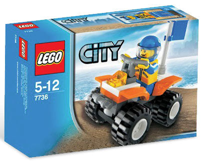 LEGO City Coast Guard Quad Bike 7736