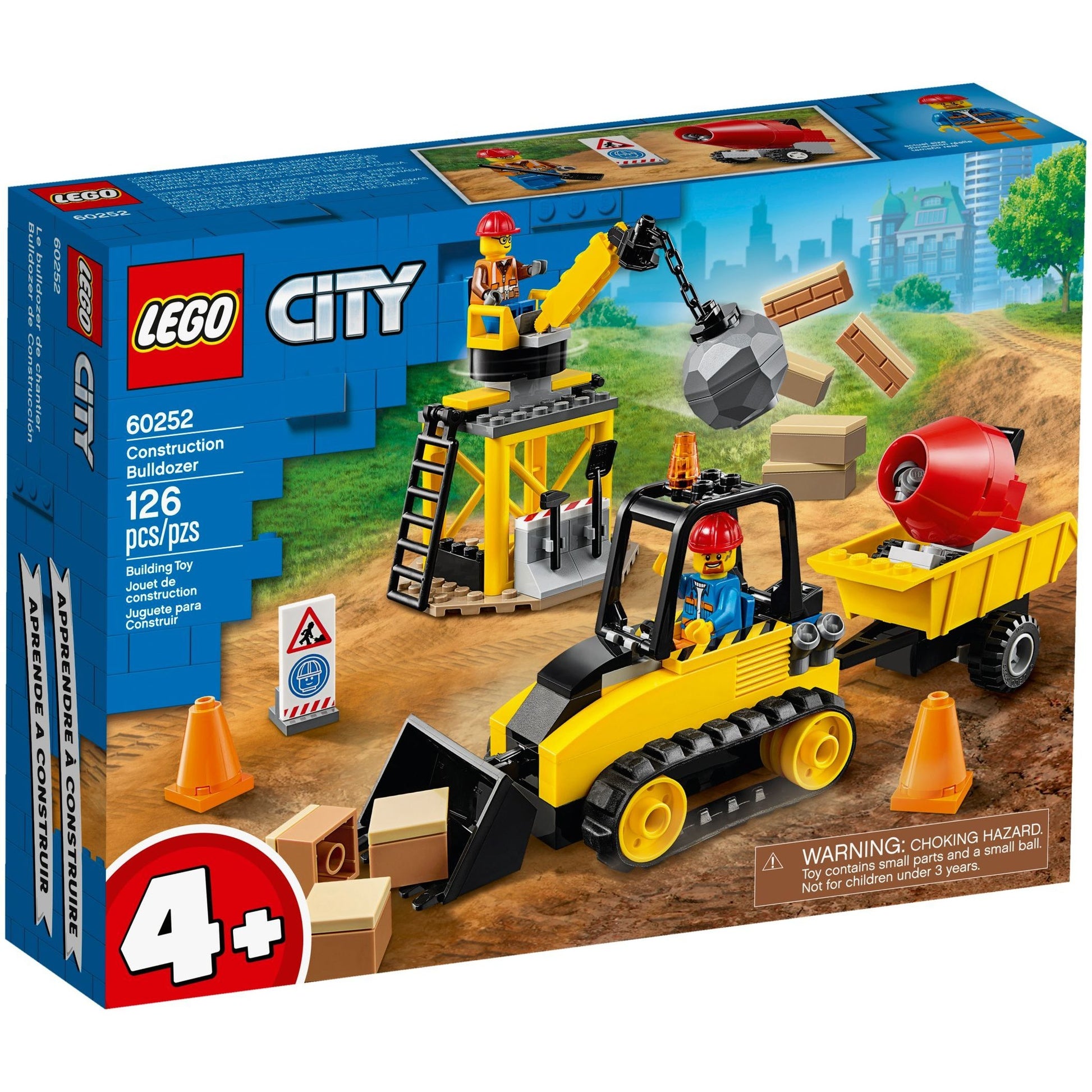 LEGO City Construction Bulldozer 60252
