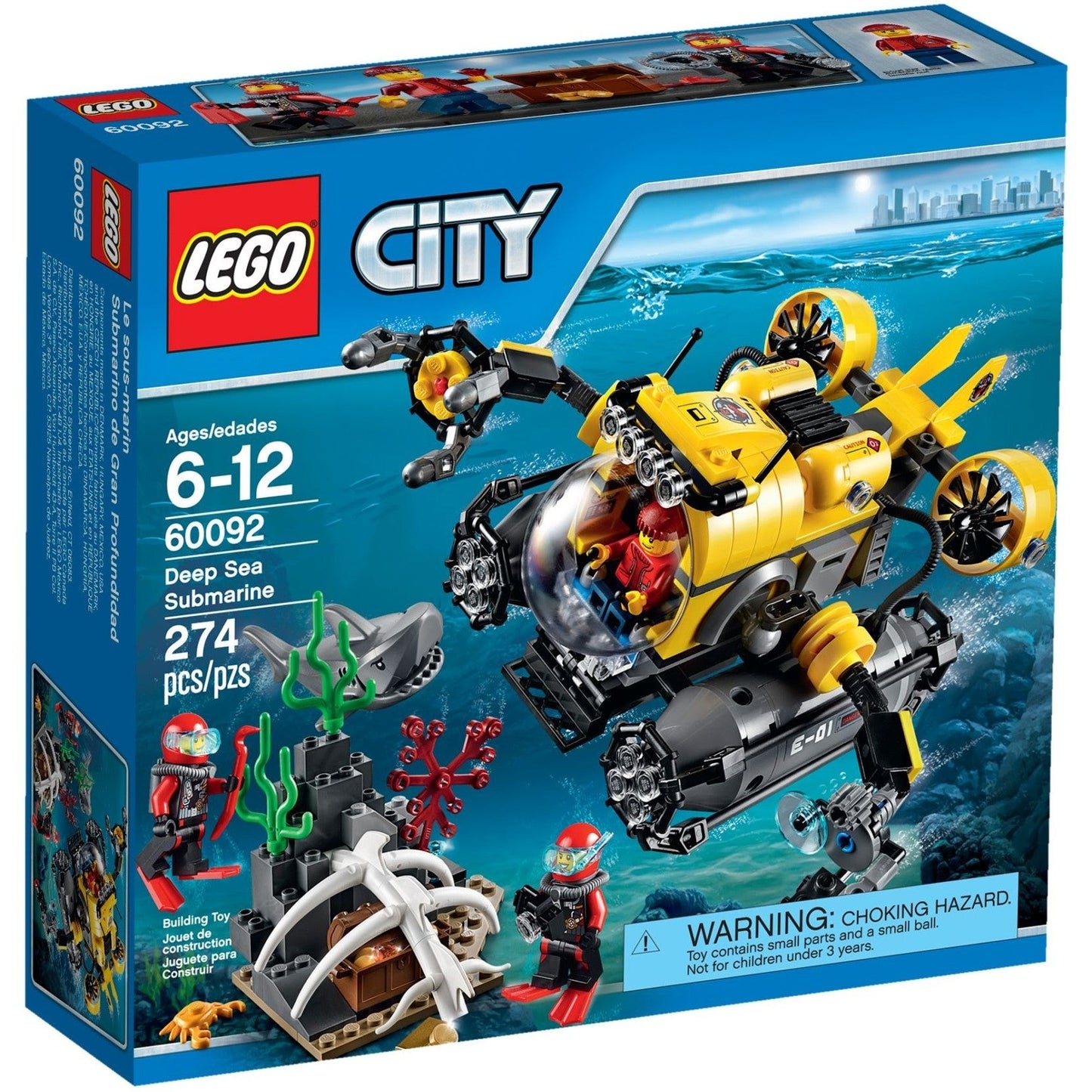 LEGO City Deep Sea Submarine 60092