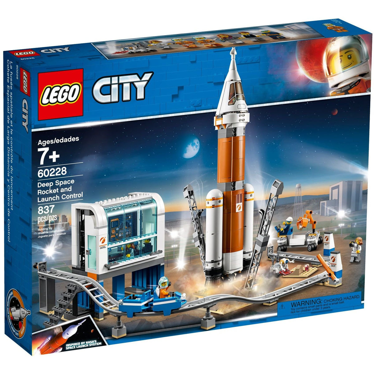 LEGO City Deep Space Rocket and Launch Control 60228