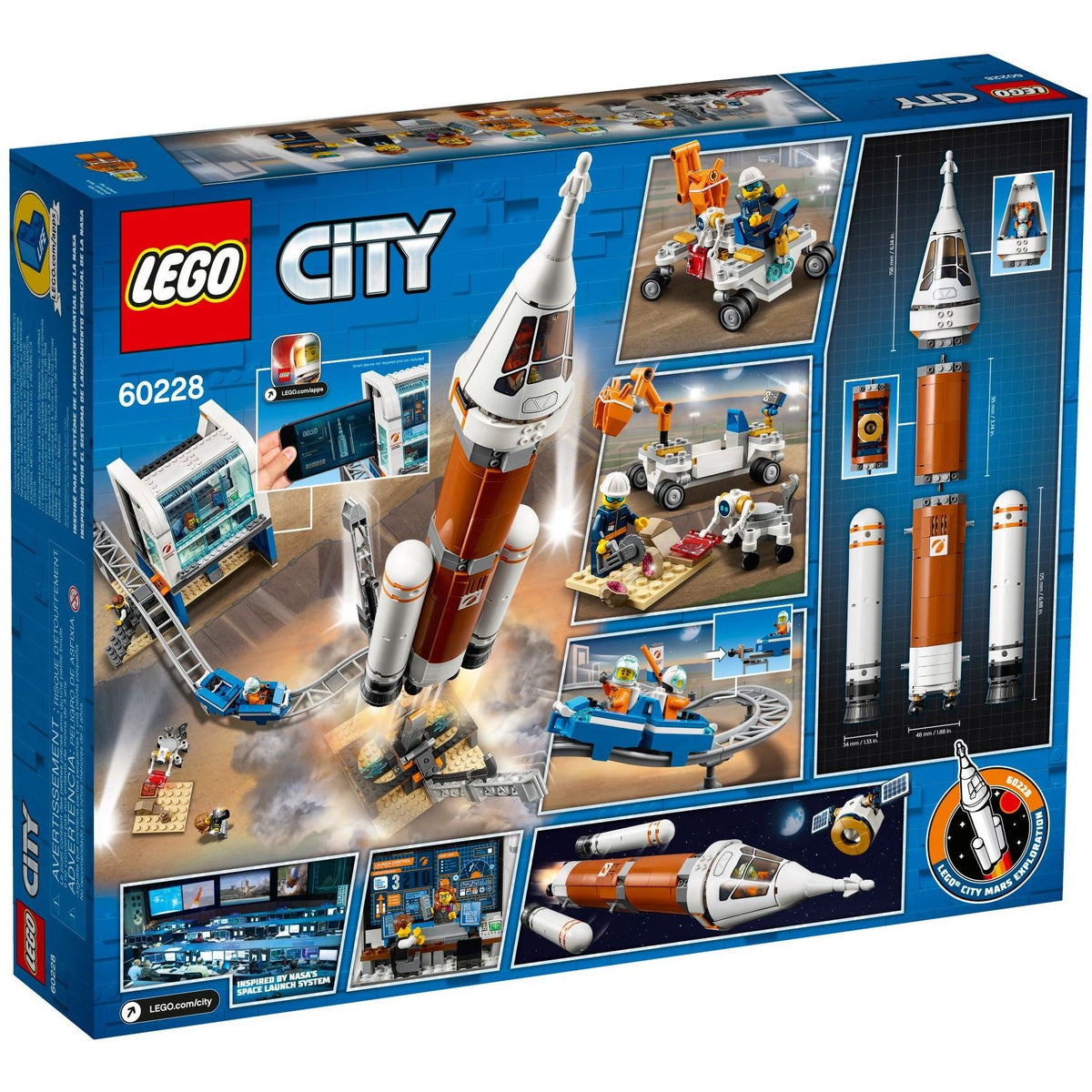 LEGO City Deep Space Rocket and Launch Control 60228