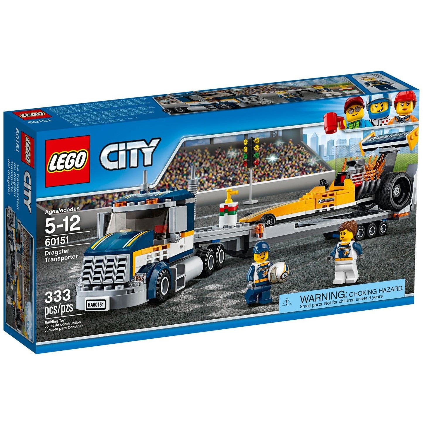 LEGO City Dragster Transporter 60151