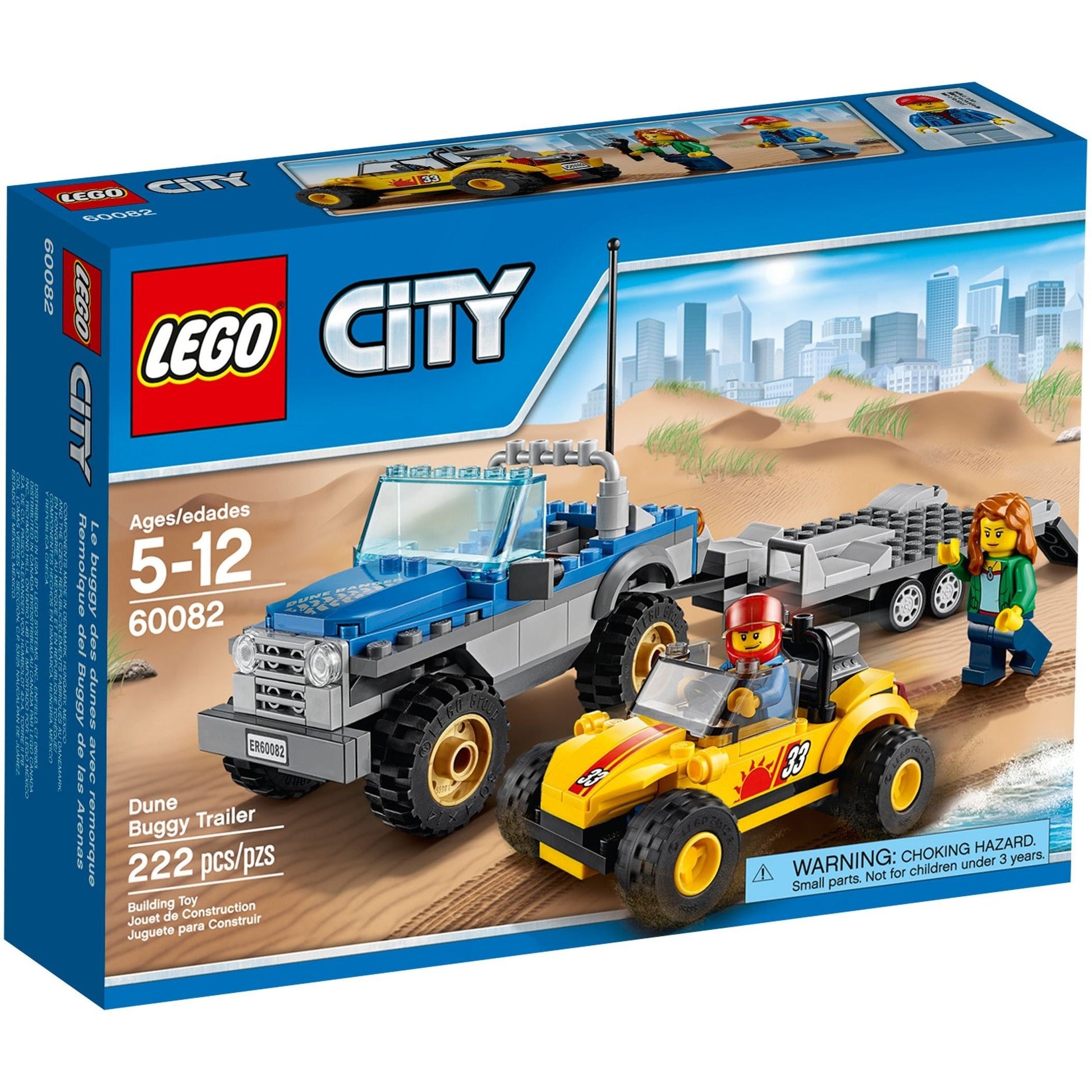 LEGO City Dune Buggy Trailer 60082
