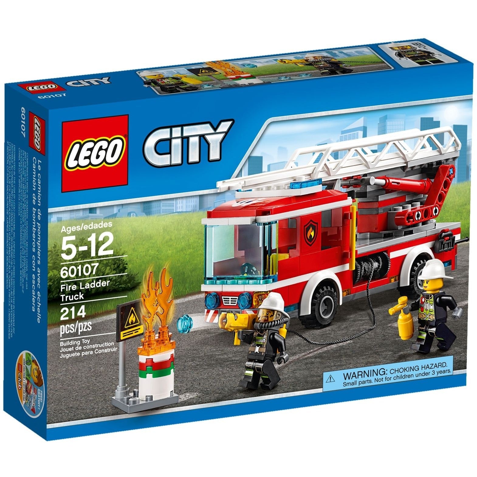 LEGO City Fire Ladder Truck 60107