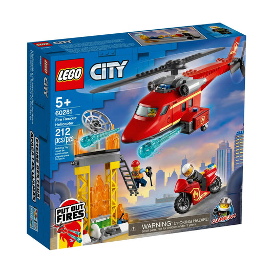 LEGO City Fire Rescue Helicopter 60281