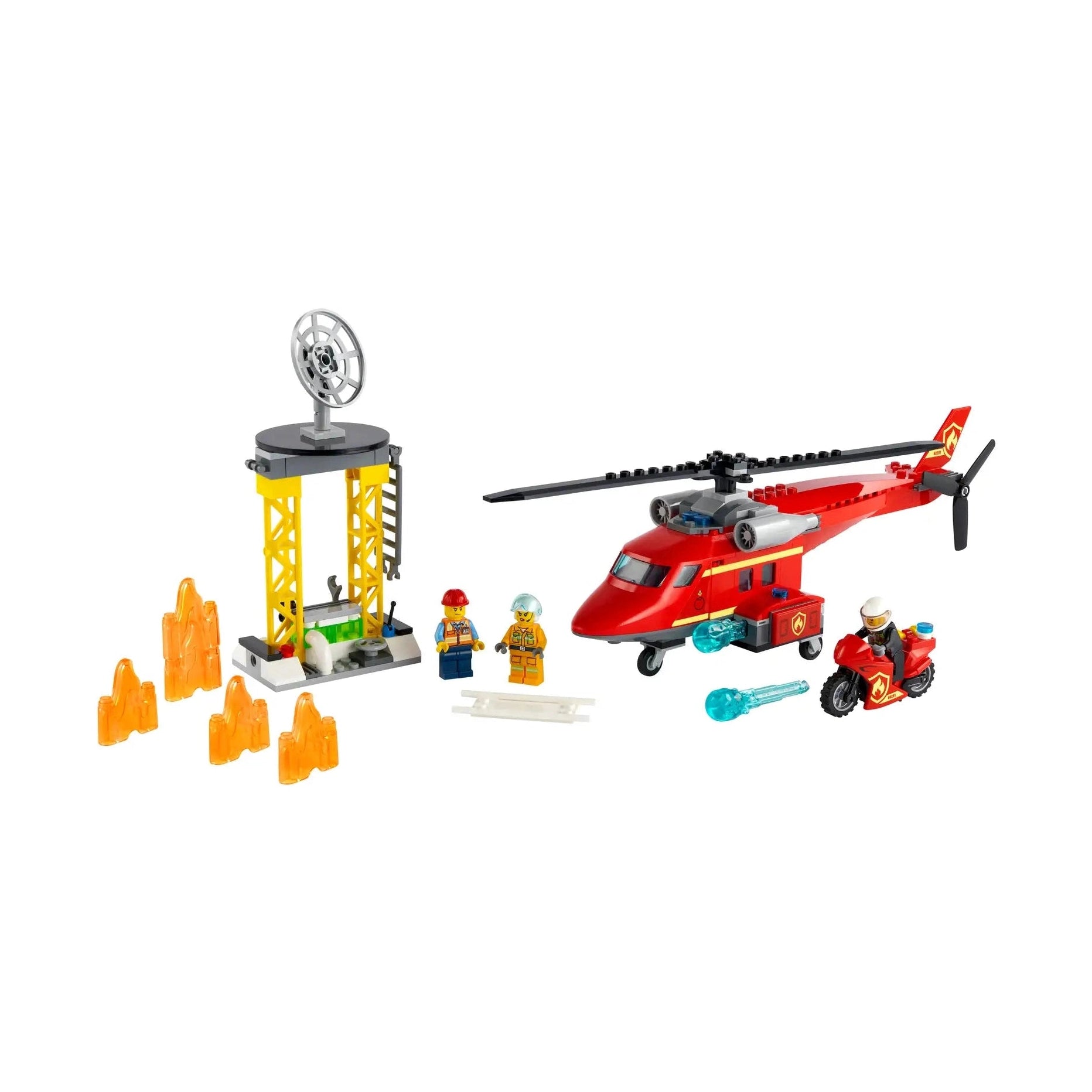 LEGO City Fire Rescue Helicopter 60281