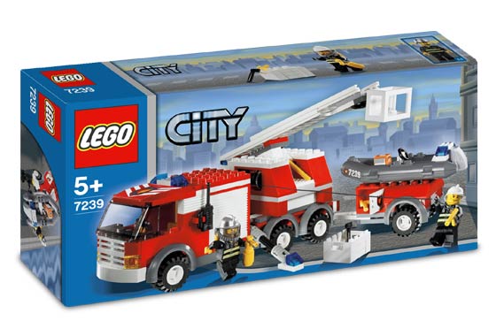 LEGO City Fire Truck 7239