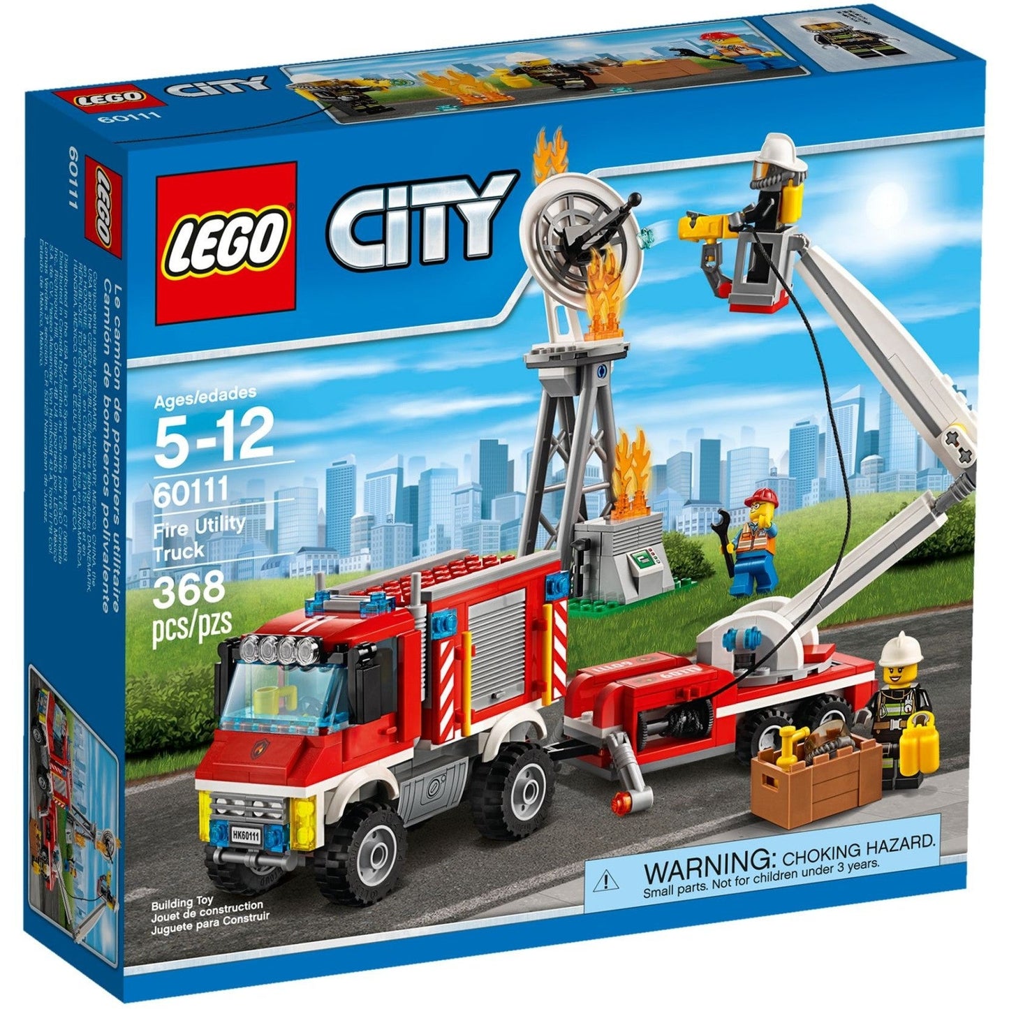 LEGO City Fire Utility Truck 60111