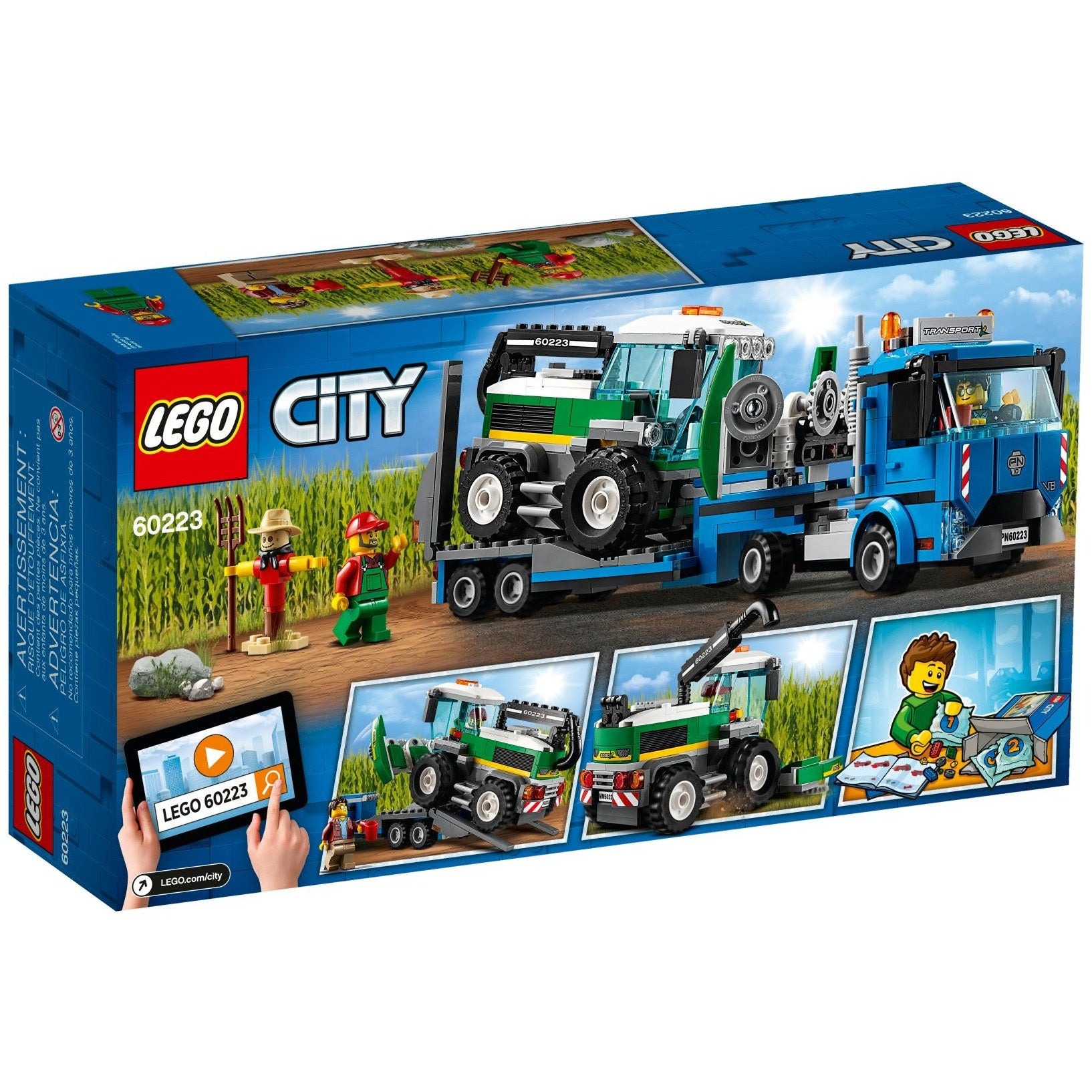 LEGO City Harvester Transport 60223