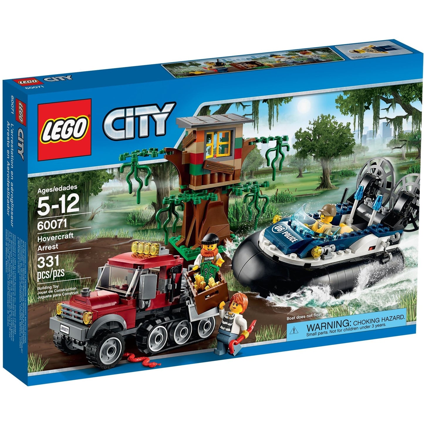LEGO City Hovercraft Arrest 60071