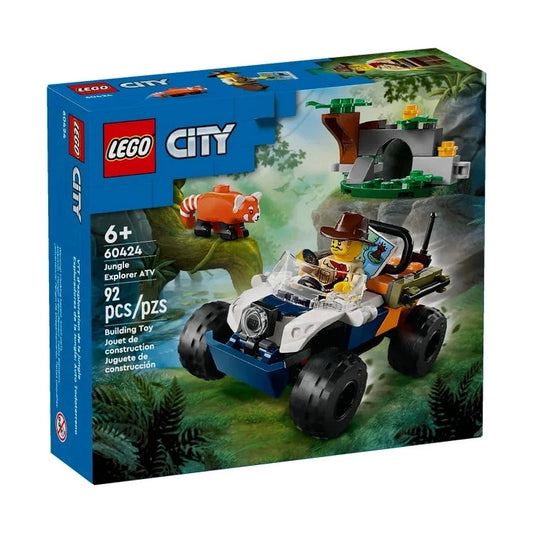 LEGO City Jungle Explorer ATV Red Panda Mission 60424