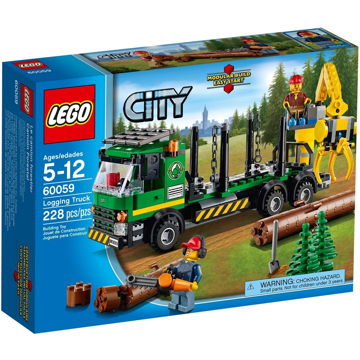 LEGO City Logging Truck 60059