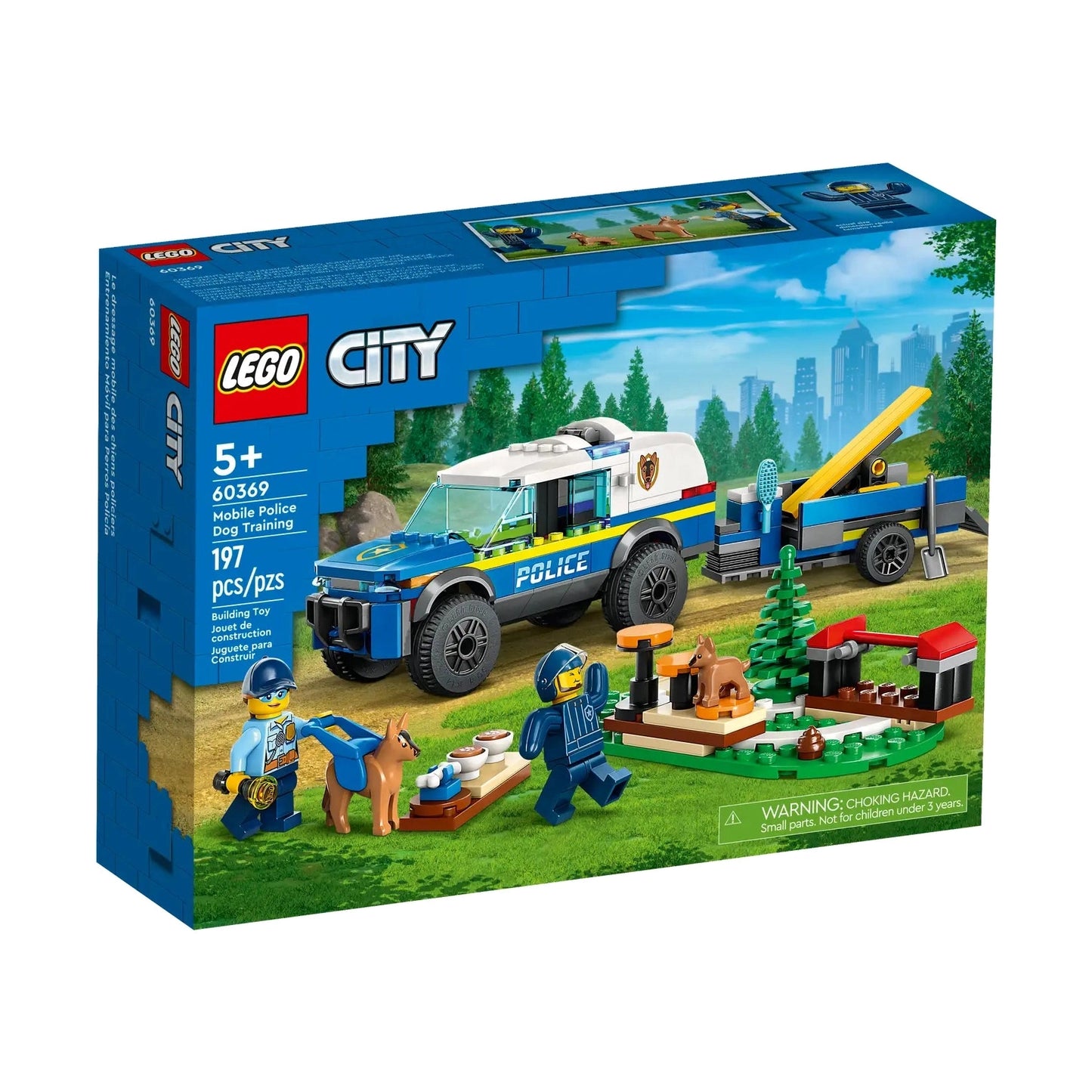 LEGO City Mobile Police Dog Training 60369