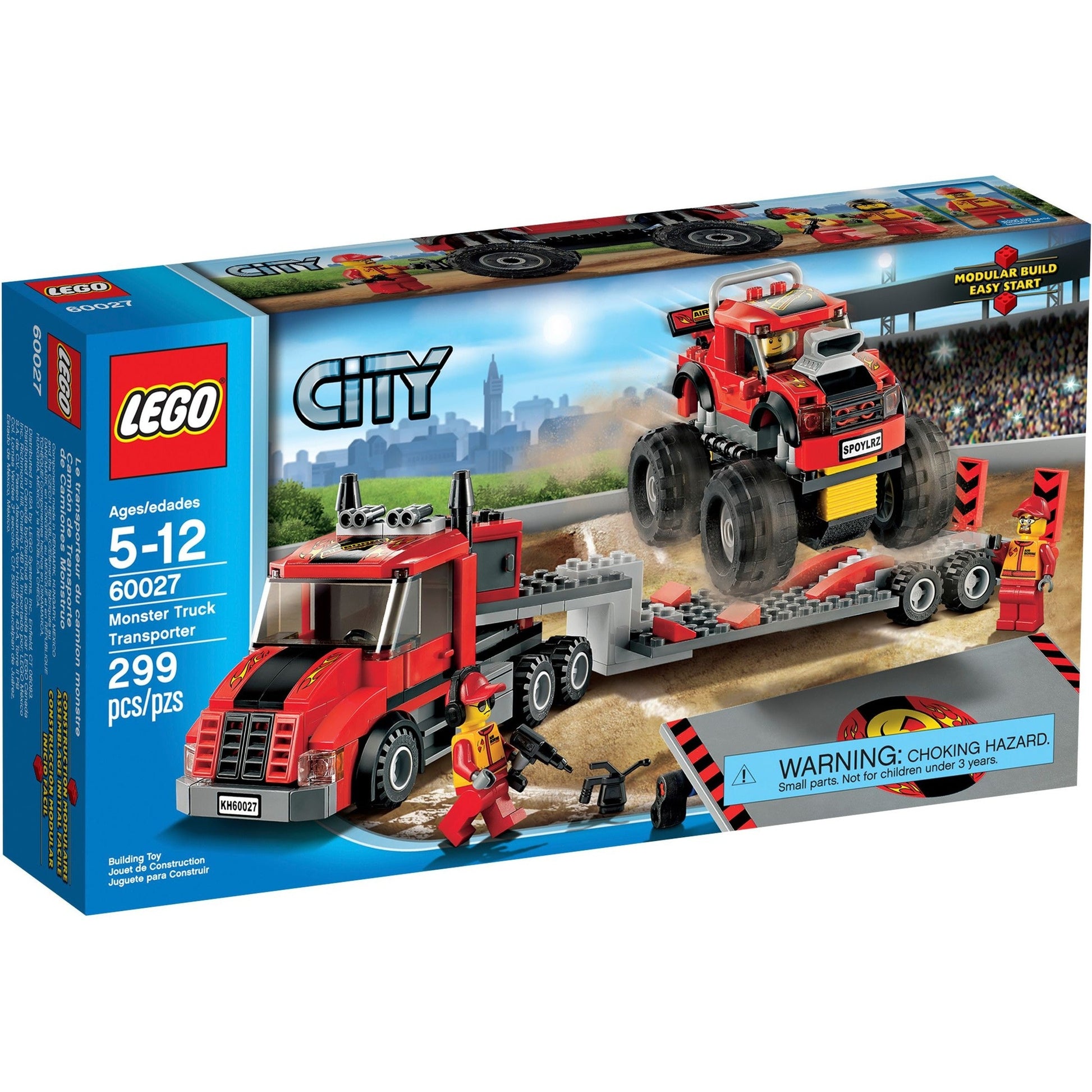 LEGO City Monster Truck Transporter 60027