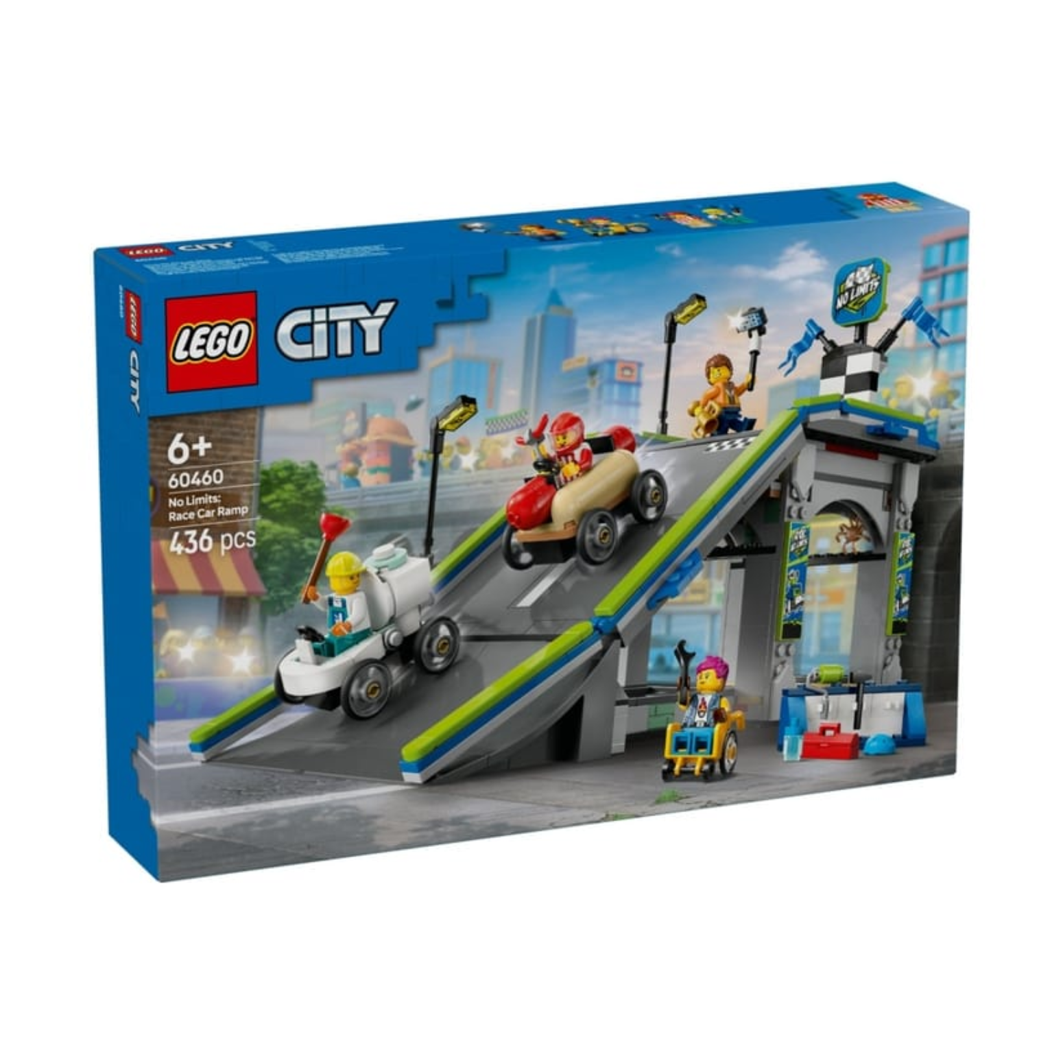 LEGO City No Limits: Race Car Ramp Track 60460