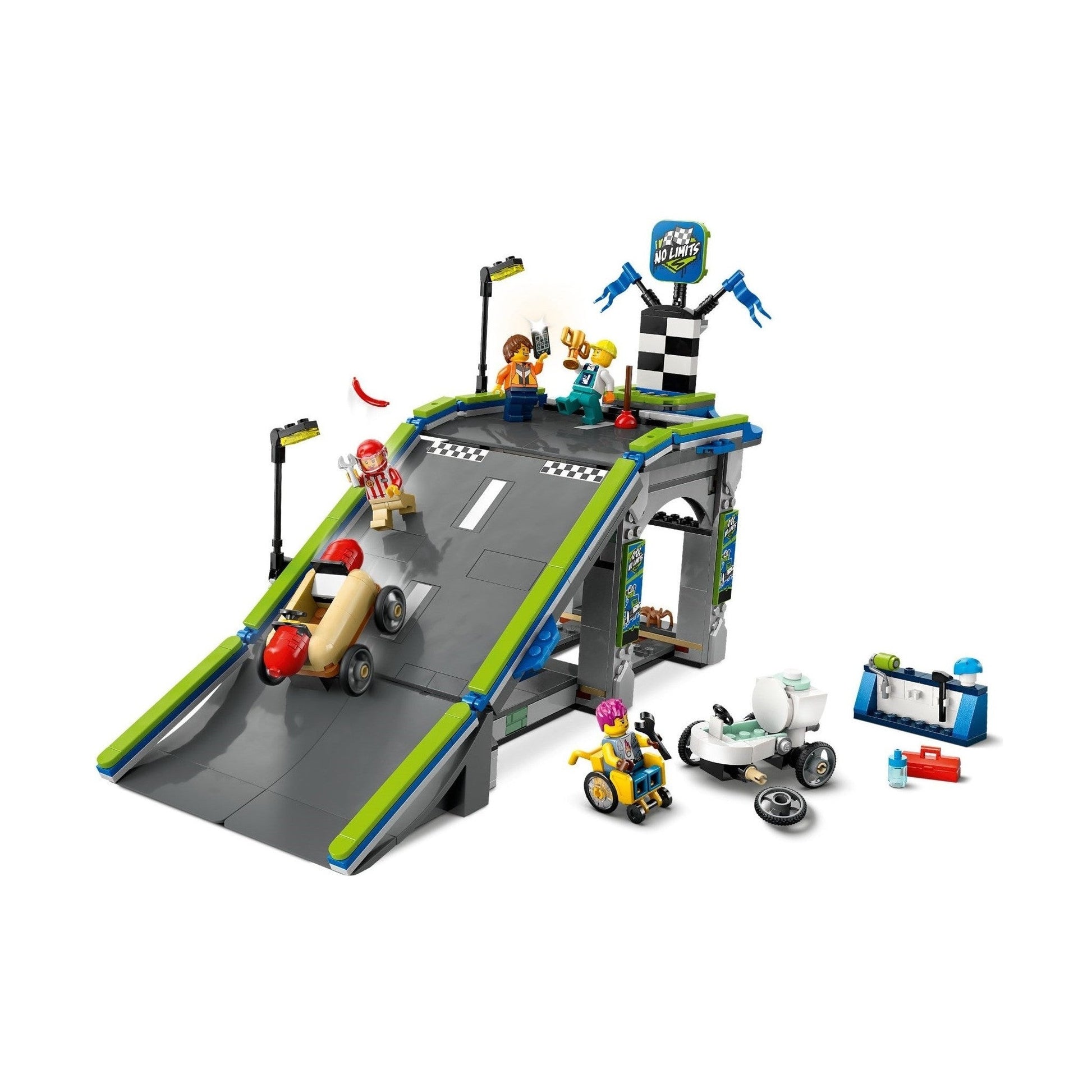 LEGO City No Limits: Race Car Ramp Track 60460