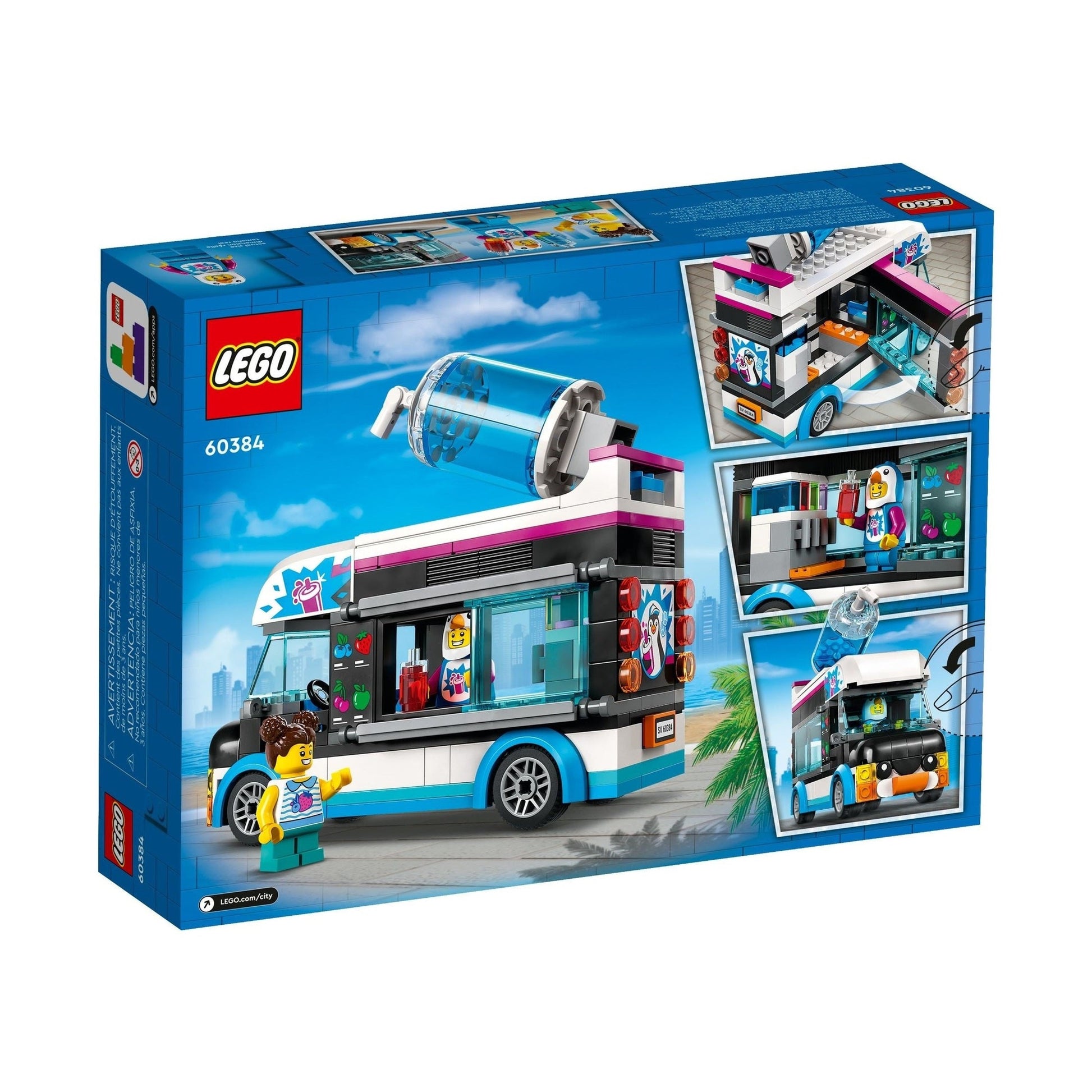 LEGO City Penguin Slushy Van 60384