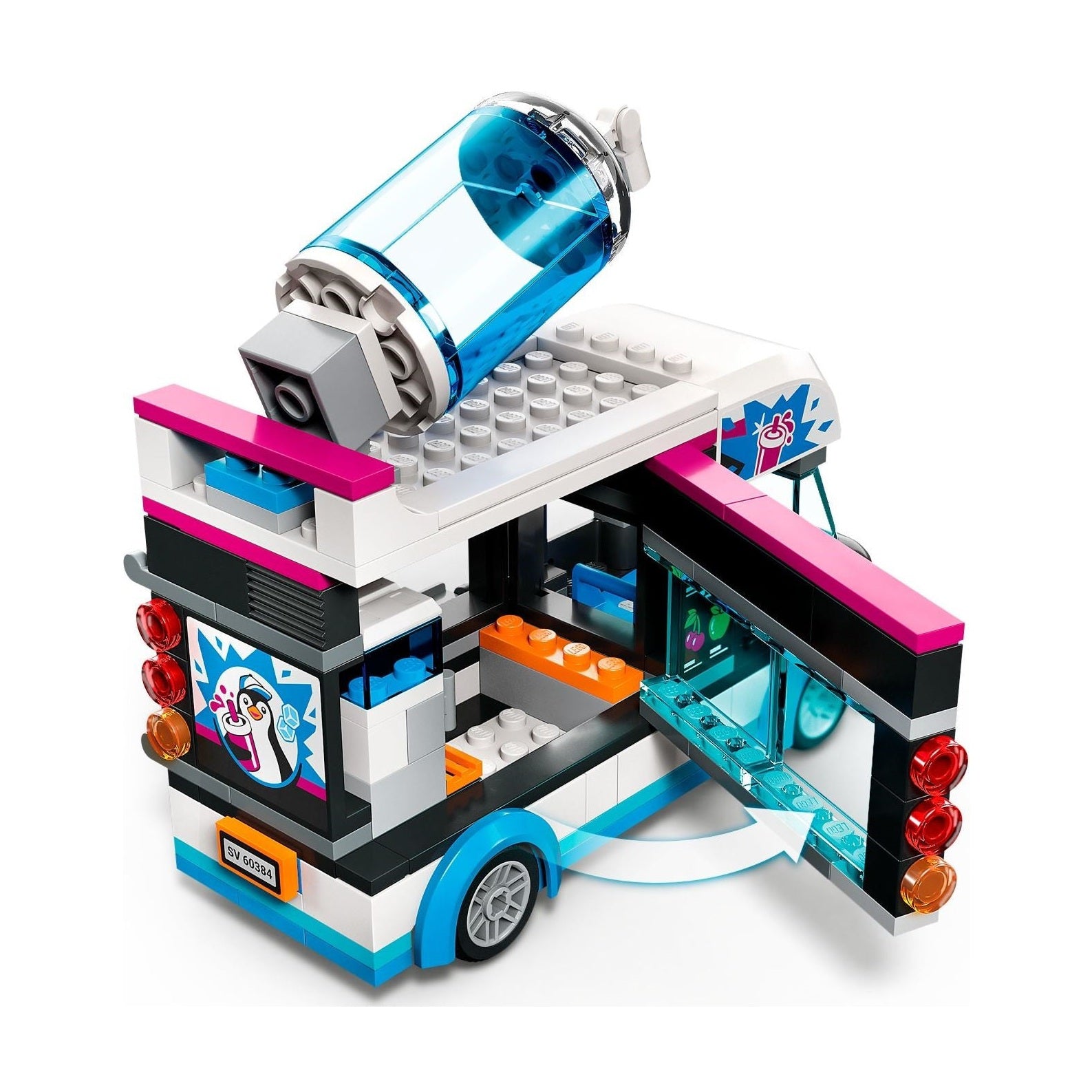LEGO City Penguin Slushy Van 60384
