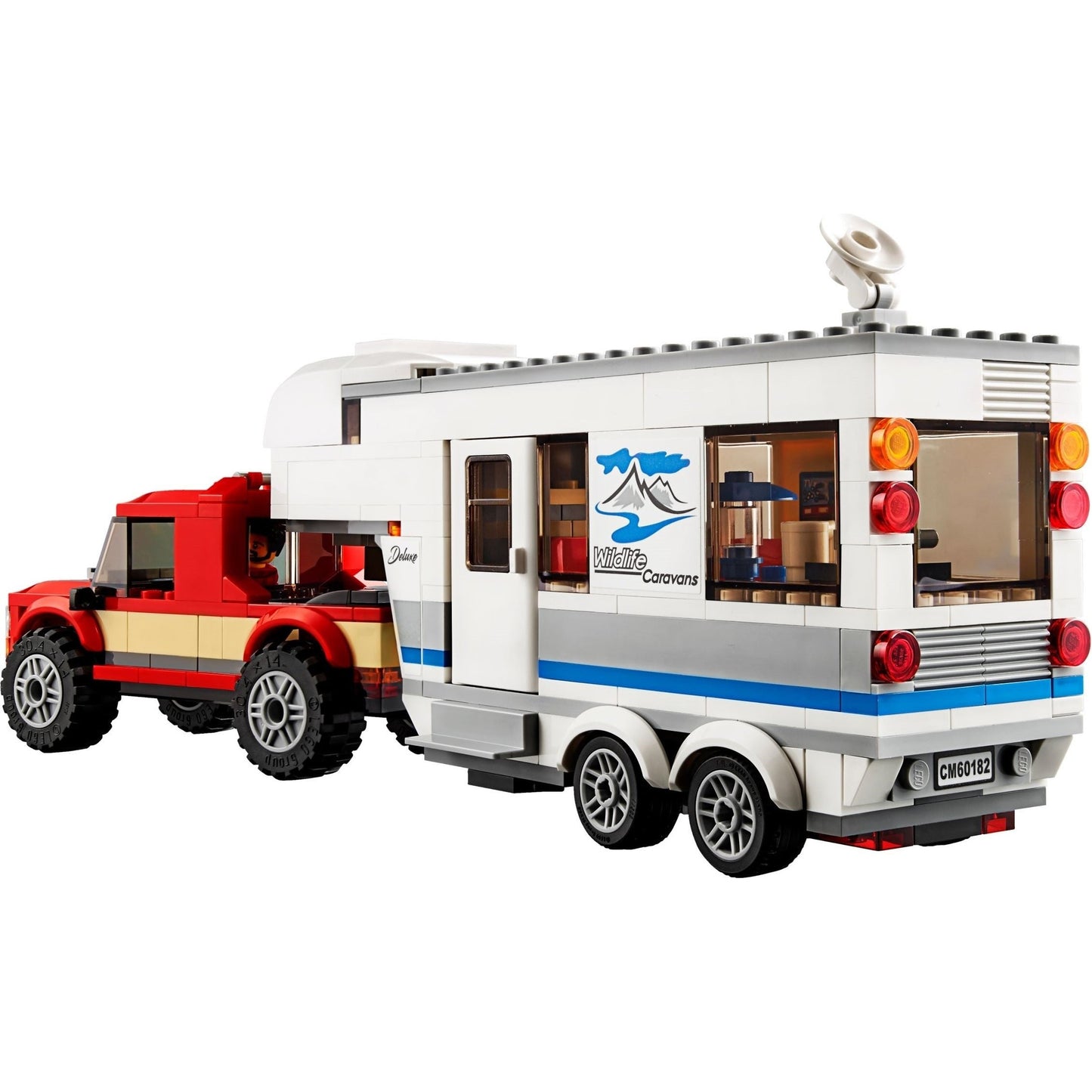 LEGO City Pickup & Caravan 60182