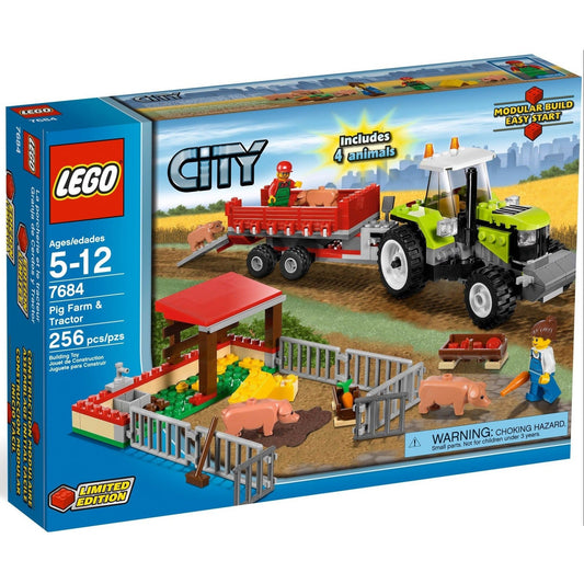 LEGO City Pig Farm & Tractor 7684