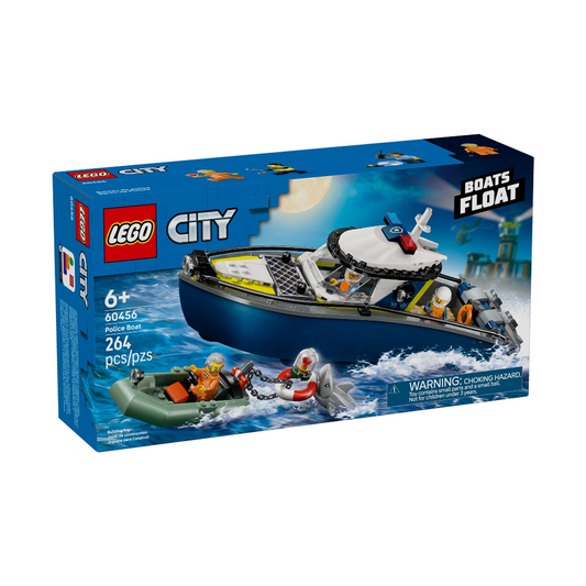 LEGO City Police Boat 60456