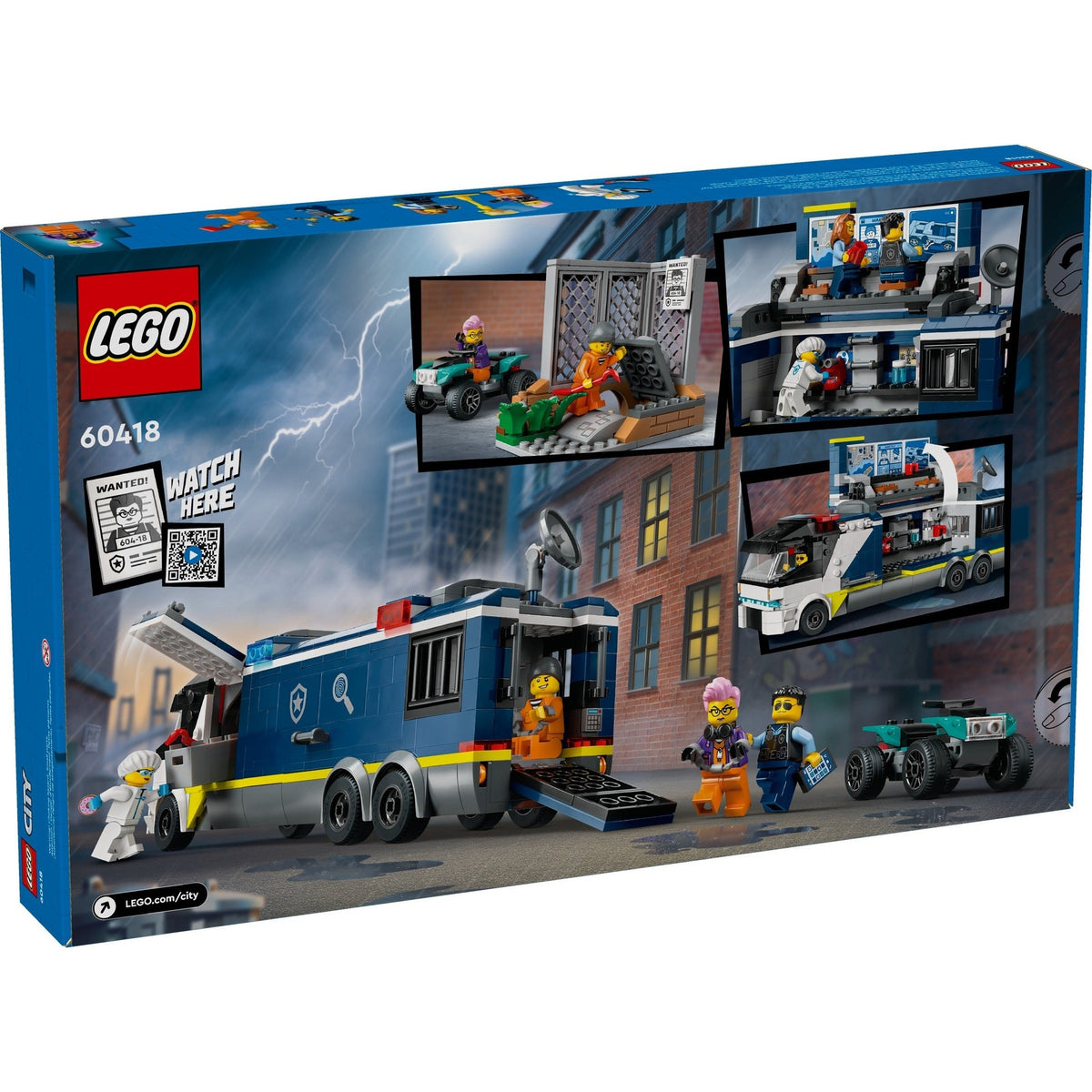 LEGO City Police Mobile Crime Lab Truck 60418