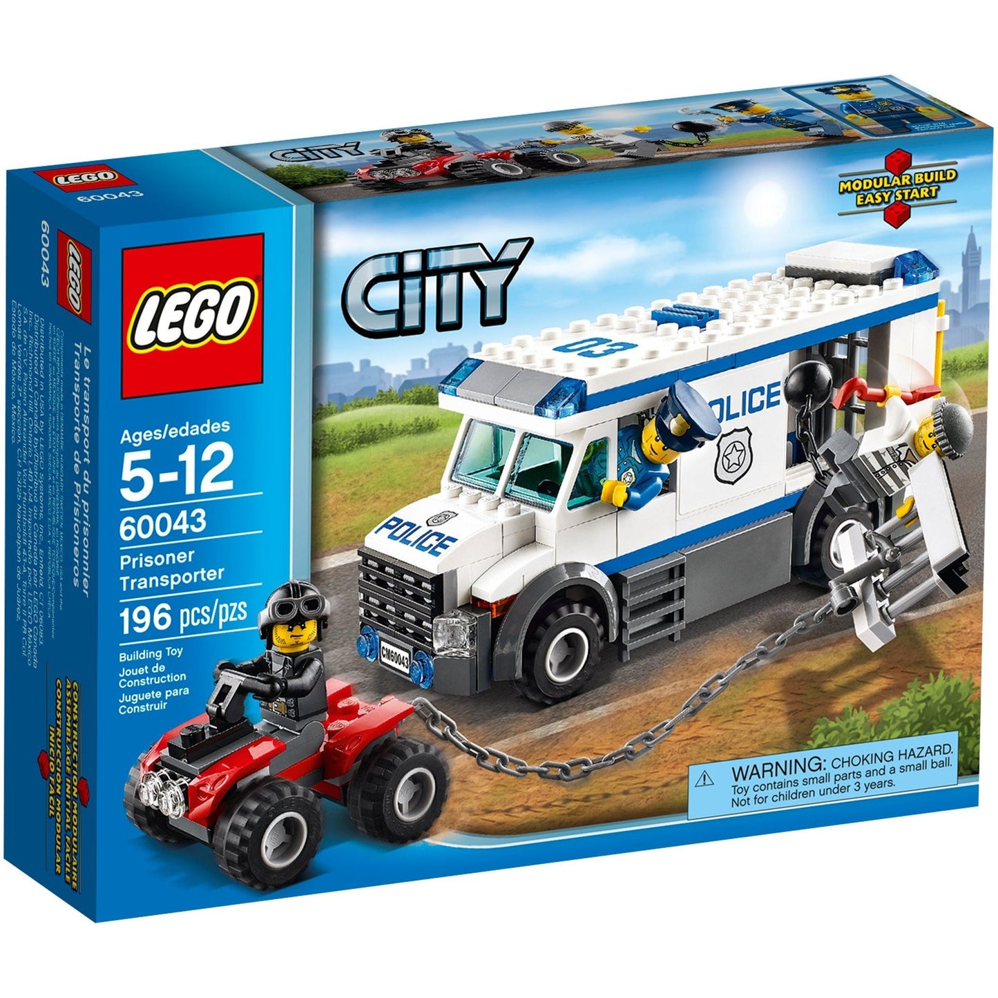 LEGO City Prisoner Transporter 60043