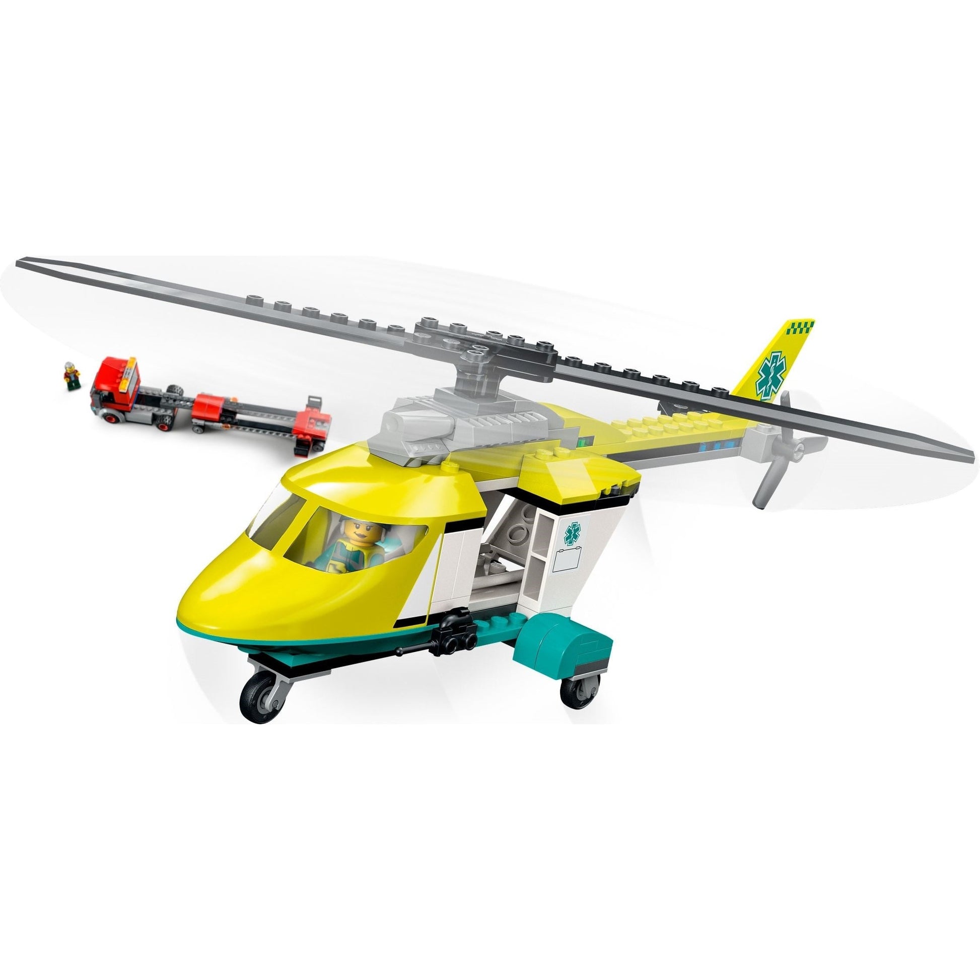 LEGO City Rescue Helicopter Transporter 60343