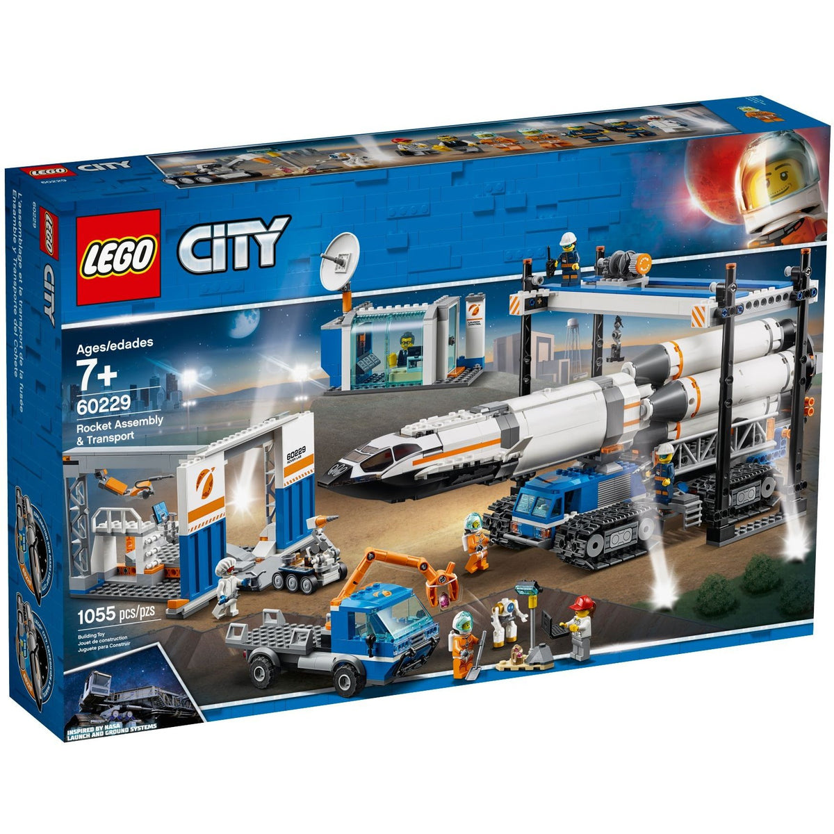LEGO City Rocket Assembly & Transport 60229