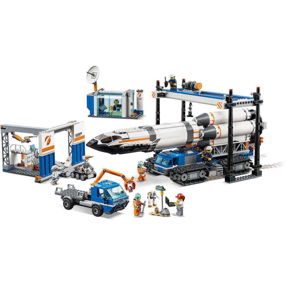LEGO City Rocket Assembly & Transport 60229
