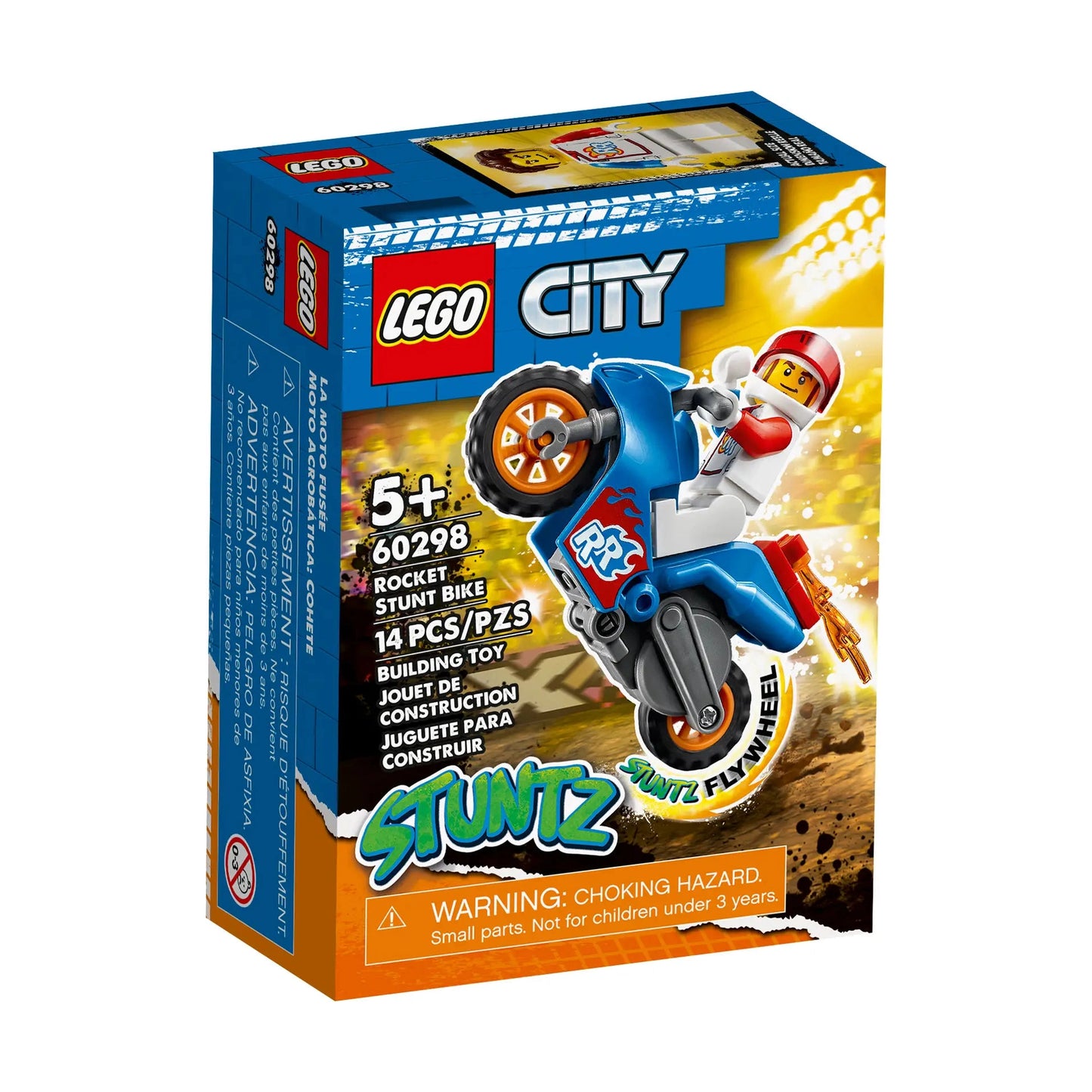 LEGO City Rocket Stunt Bike 60298