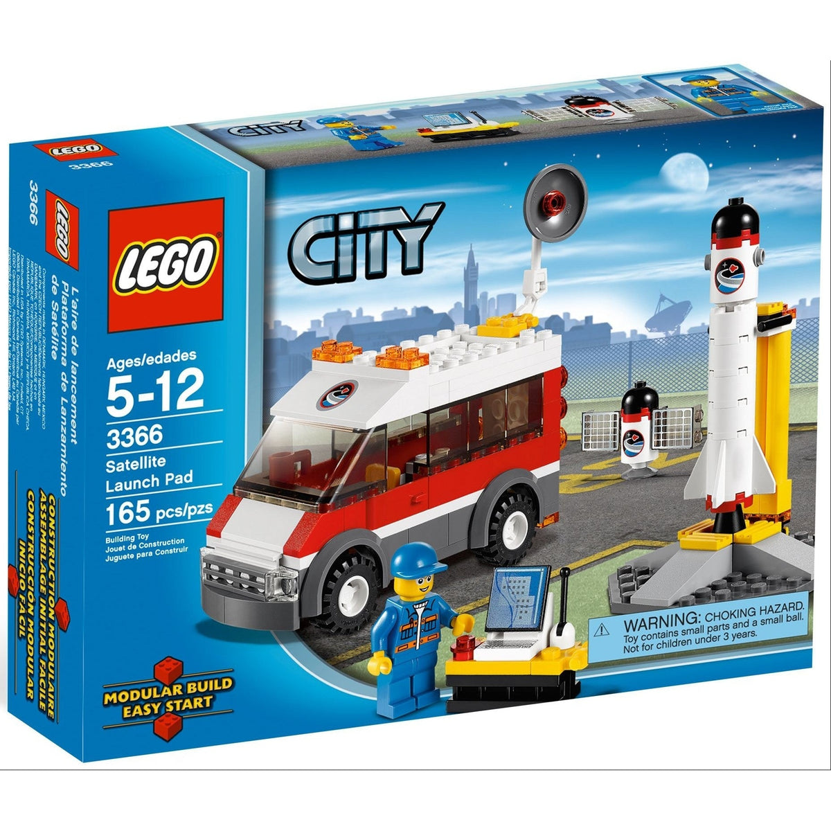 LEGO City Satellite Launch Pad 3366