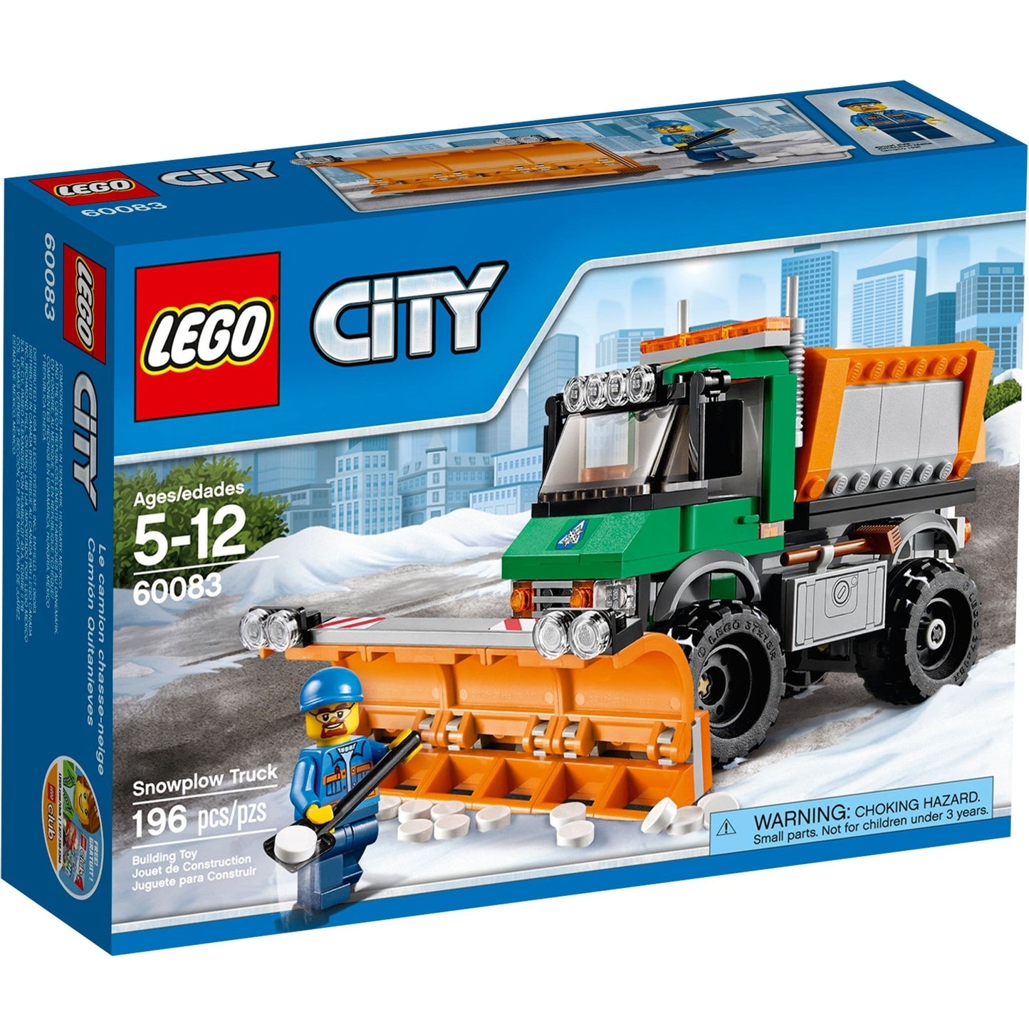 LEGO City Snowplough Truck 60083