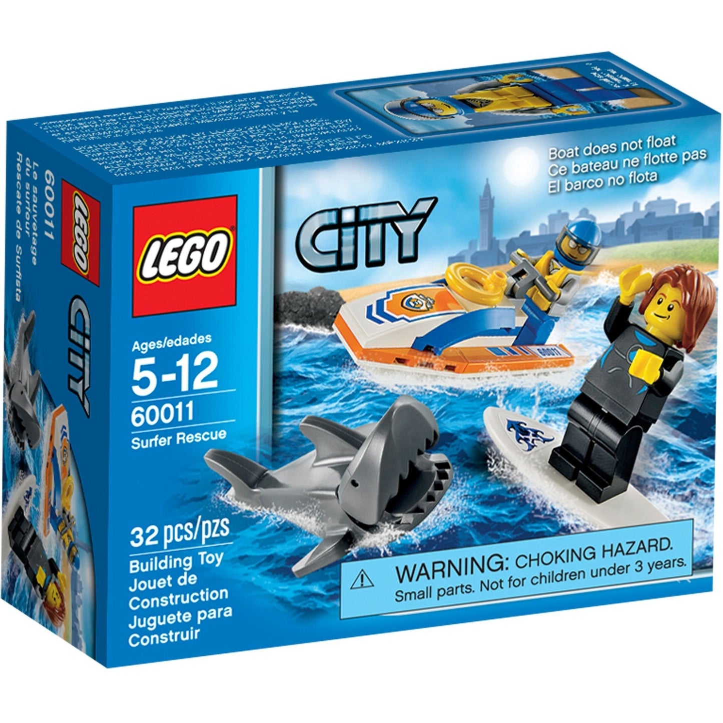 LEGO City Surfer Rescue 60011