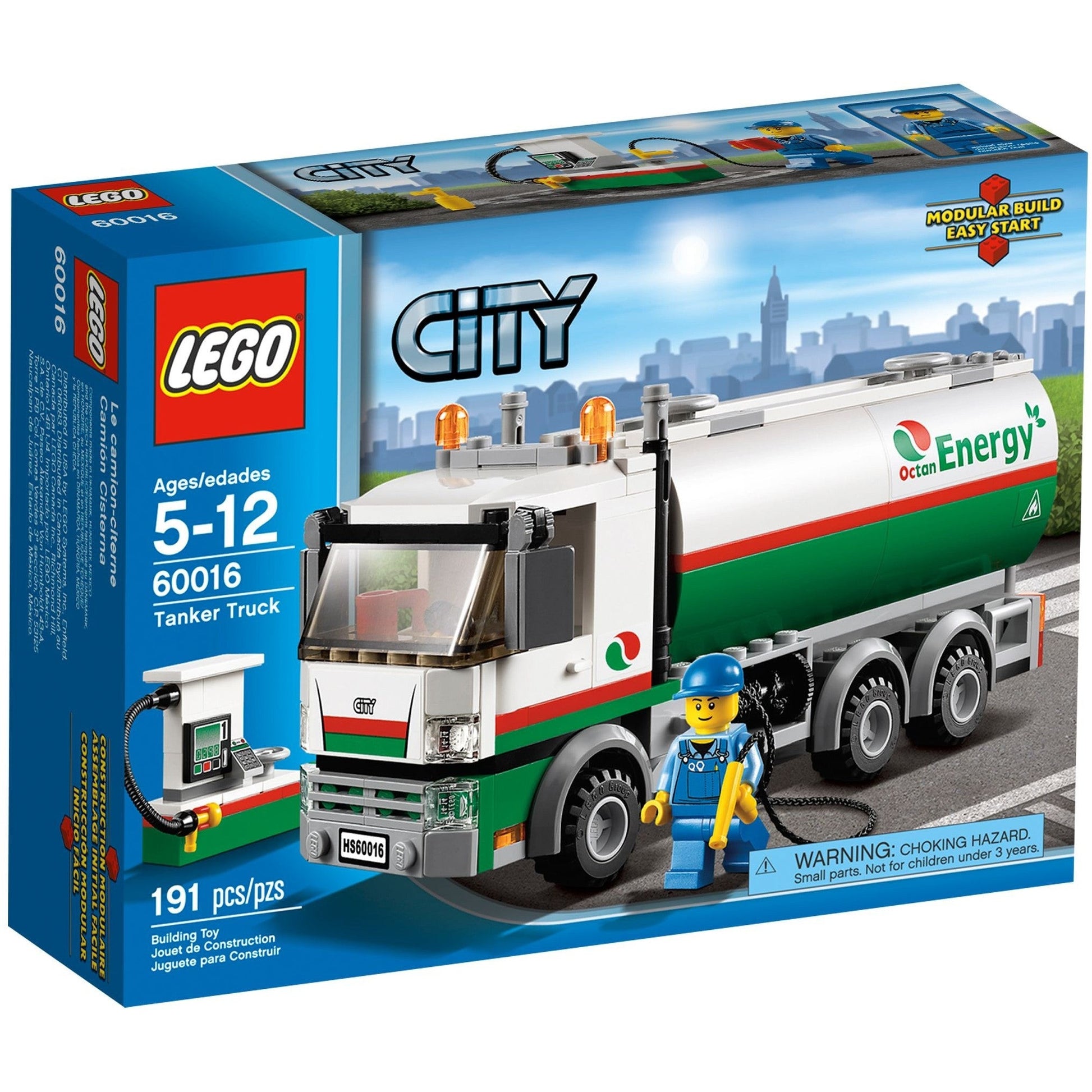 LEGO City Tanker Truck 60016