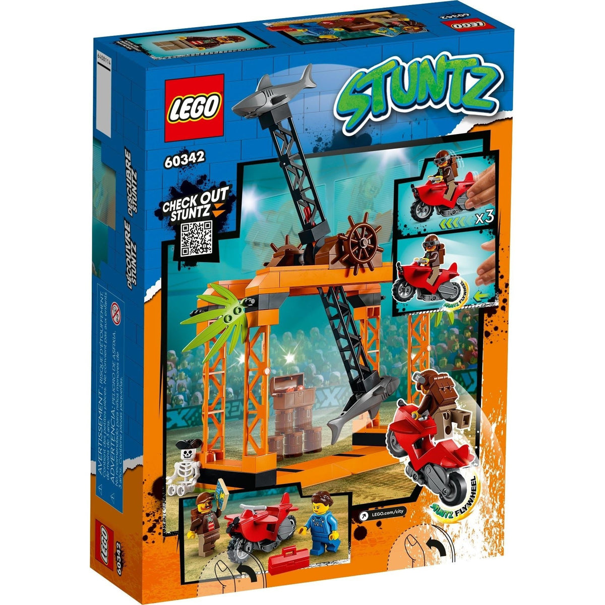 LEGO City The Shark Attack Stunt Challenge 60342