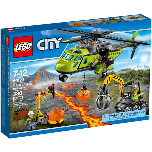 LEGO City Volcano Supply Helicopter 60123