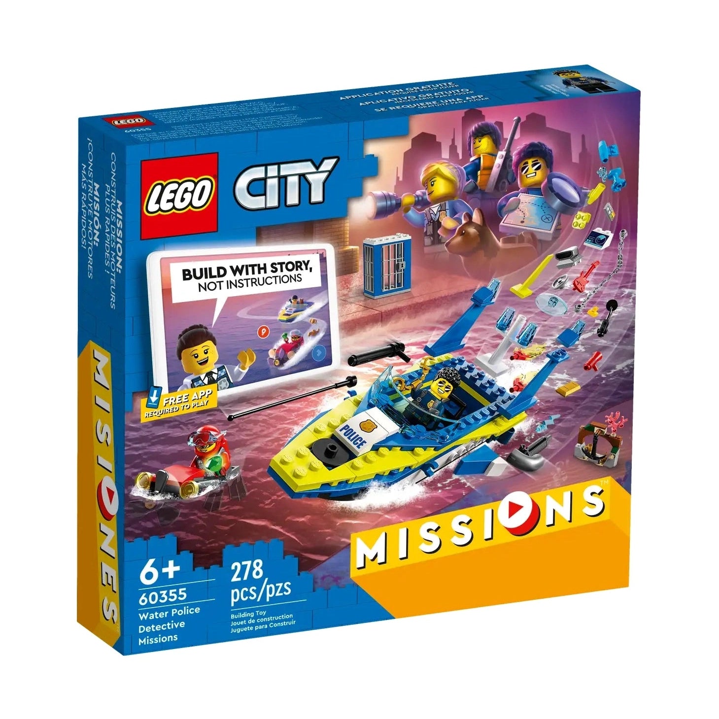 LEGO City Water Police Detective Missions 60355