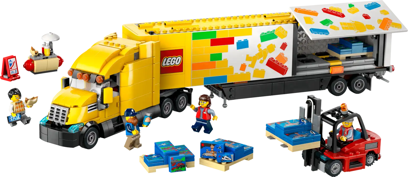LEGO City Yellow Delivery Truck 60440
